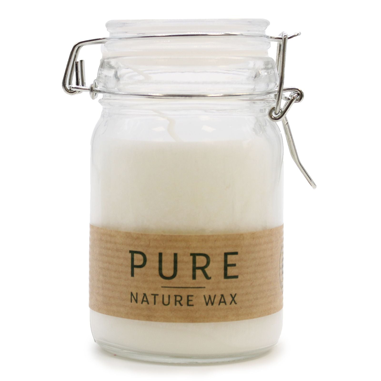 Olive Wax Jar Candle 120×70 – White | Natural Home Fragrance