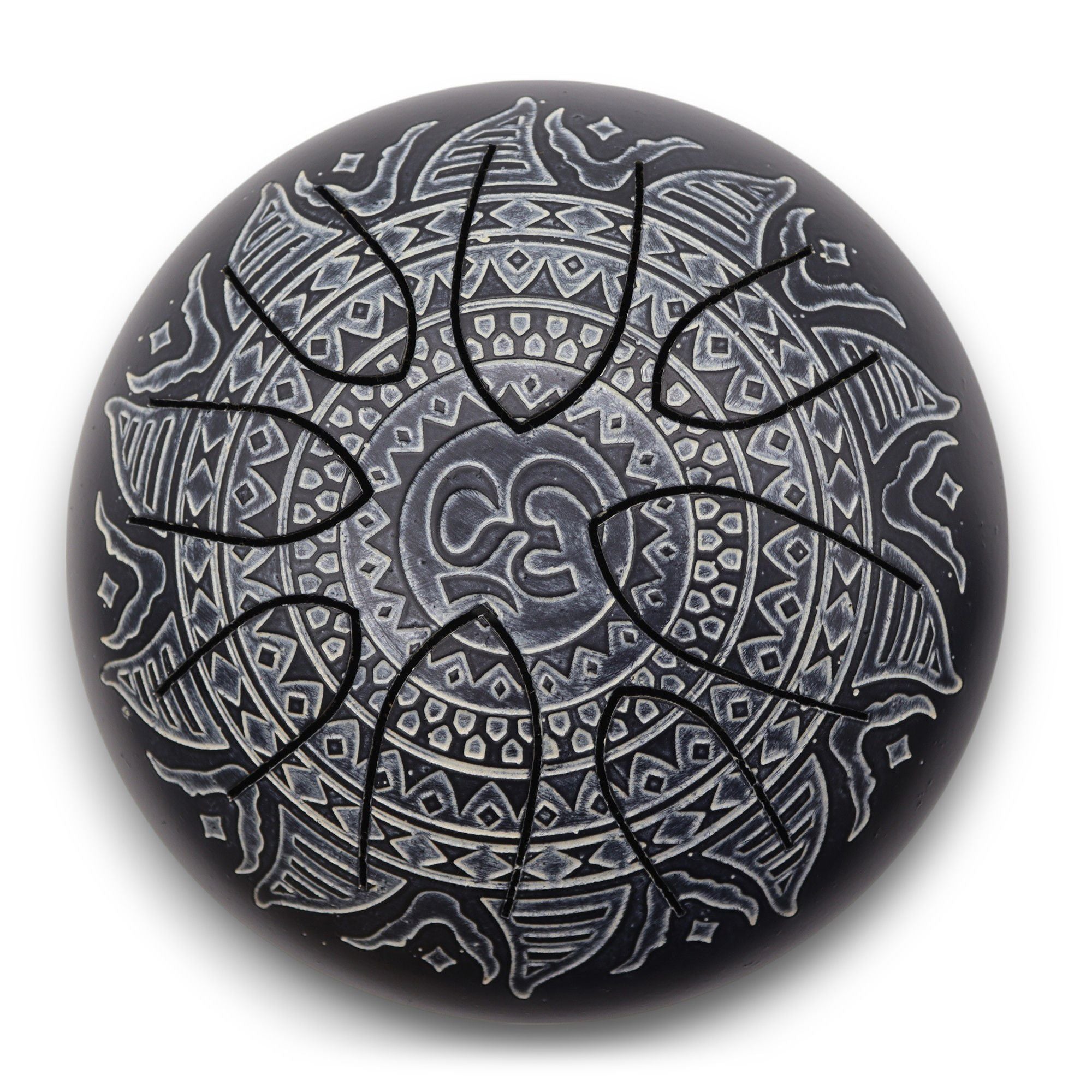 Hapi Tongue Drum 16 cm – Om Mandala | Sacred Geometry