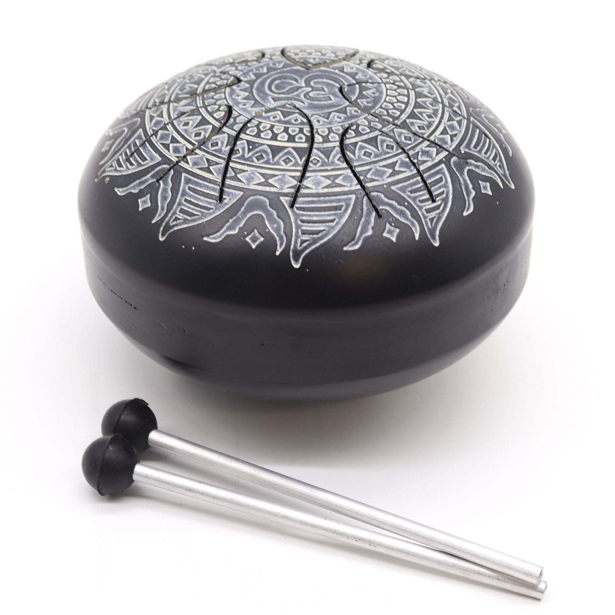 Hapi Tongue Drum 16 cm – Om Mandala | Sacred Geometry