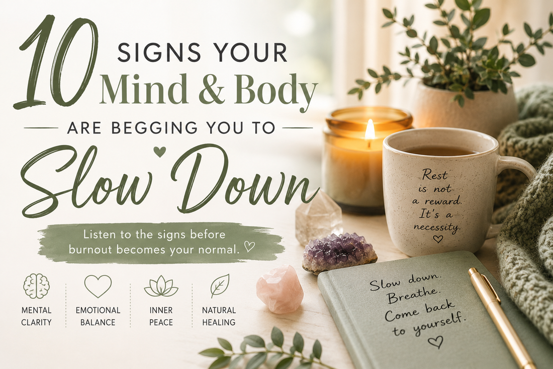 Signs Your Mind and Body Are Begging You to Slow Down