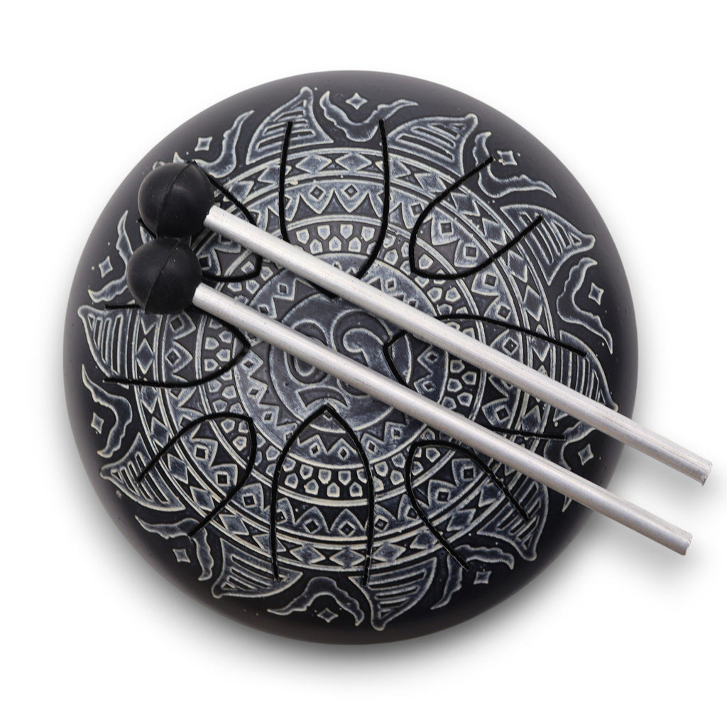 Hapi Tongue Drum 16 cm – Om Mandala | Sacred Geometry
