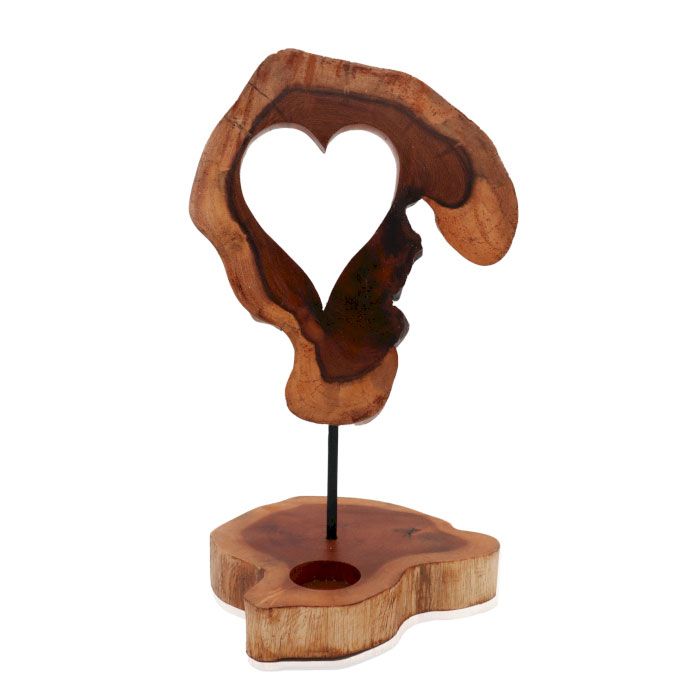 Handmade Heart Shape Candle Holder