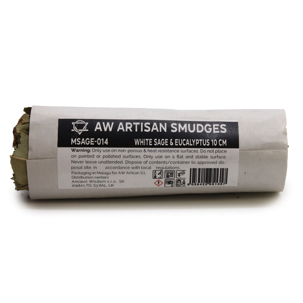 Smudge Stick - White Sage & Eucalyptus 10 cm