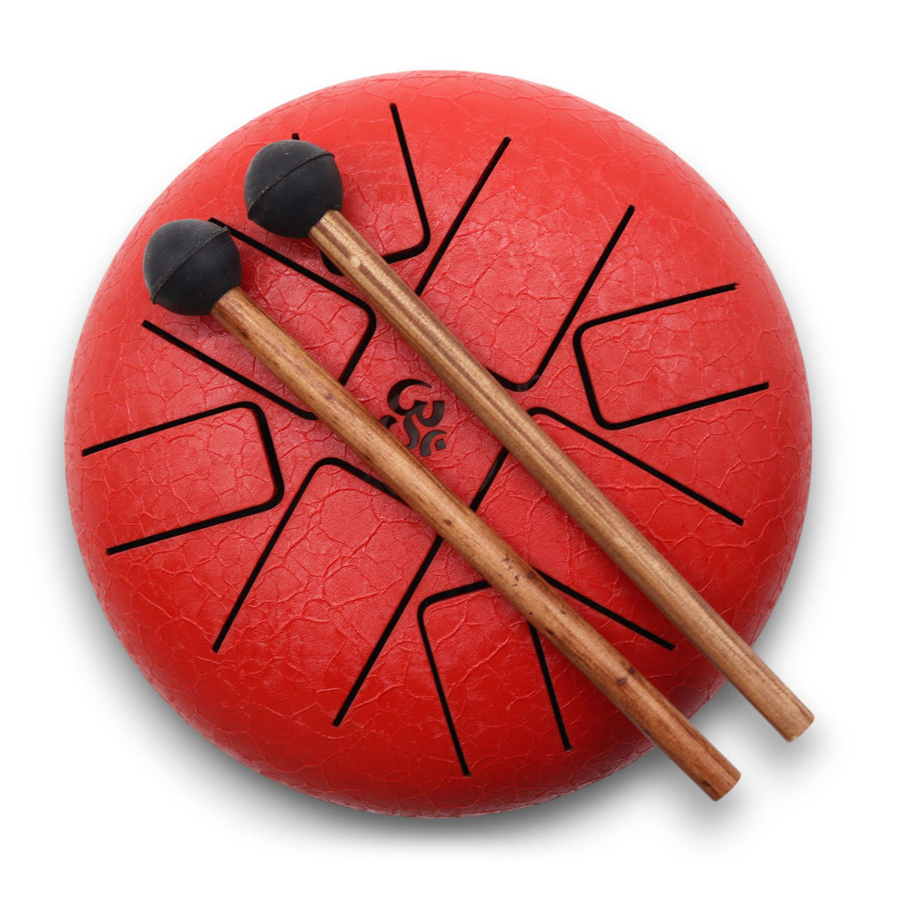 Hapi Tongue Drum 16 cm – Om Red | Meditation Music