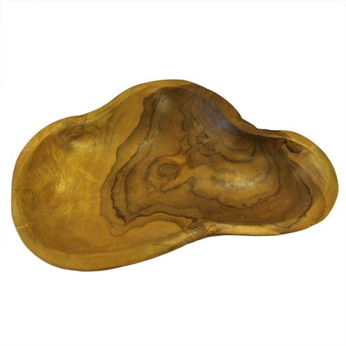 Classic Handcrafted Teak Root Bowl aprox 27cm