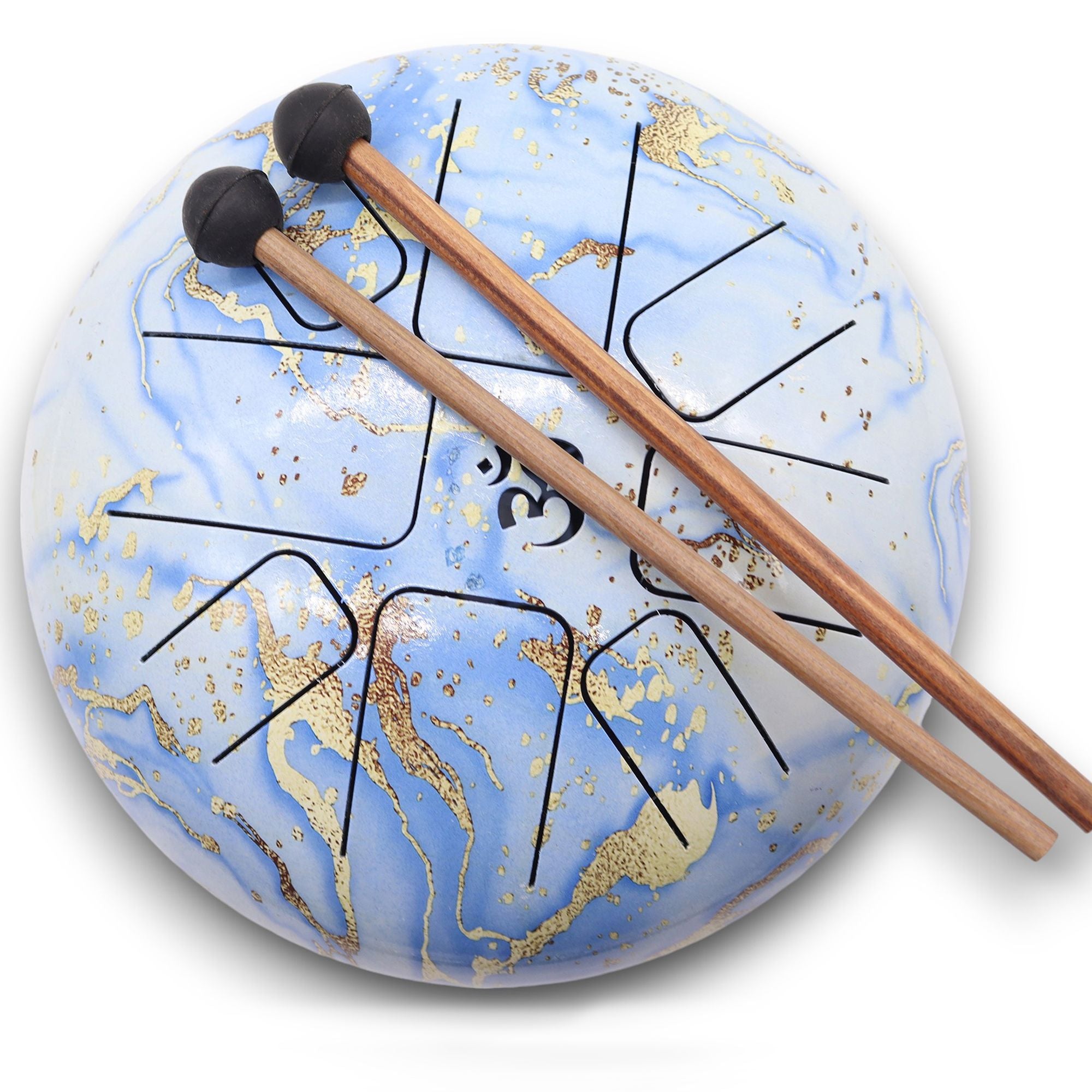 Hapi Tongue Drum 22×18 cm – Blue Sky | Deep Relaxation
