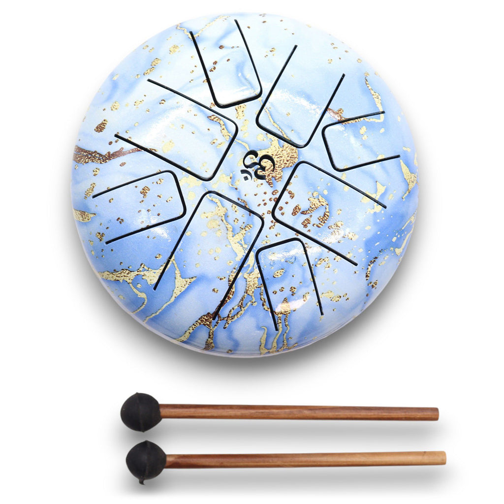 Hapi Tongue Drum 18 cm – Blue Sky Om | Soothing Tones