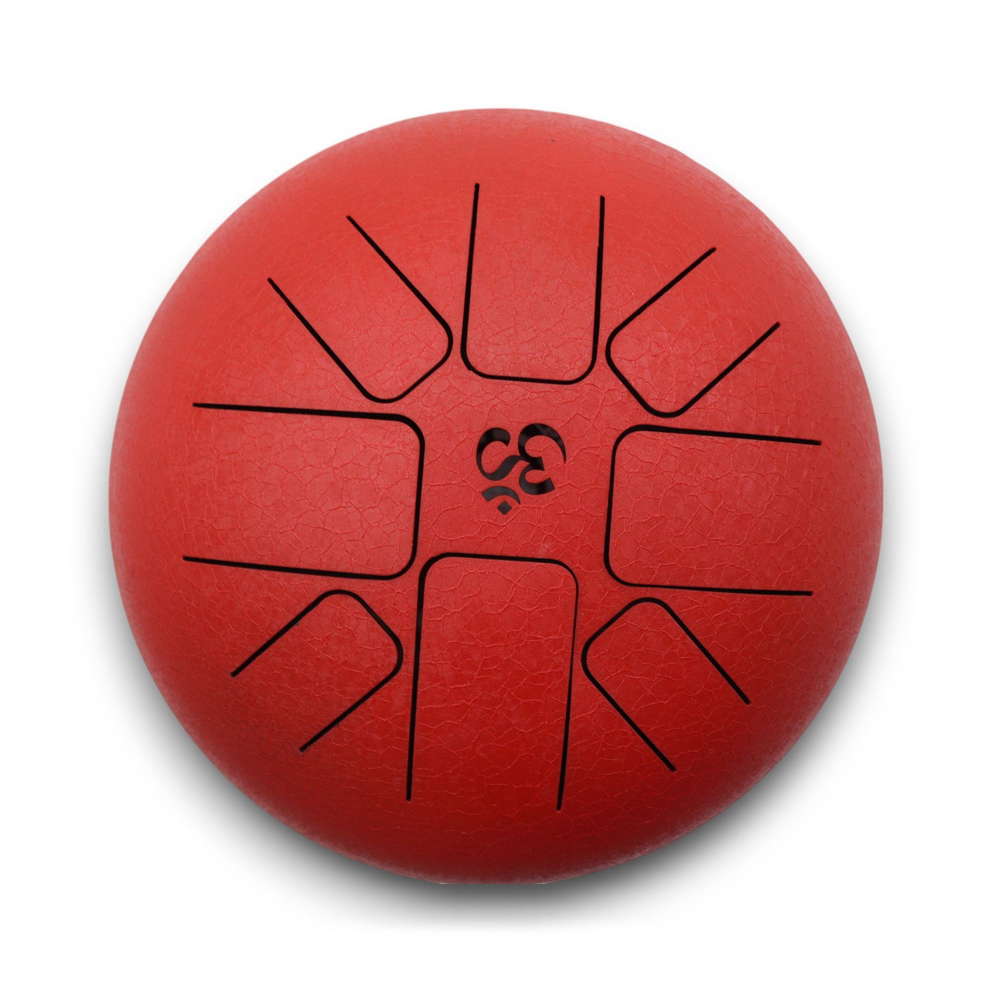 Hapi Tongue Drum 22×16 cm – Om Red | Serene Sound