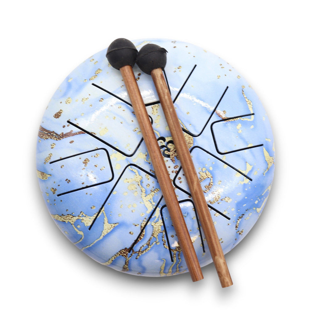 Hapi Tongue Drum 18 cm – Blue Sky Om | Soothing Tones