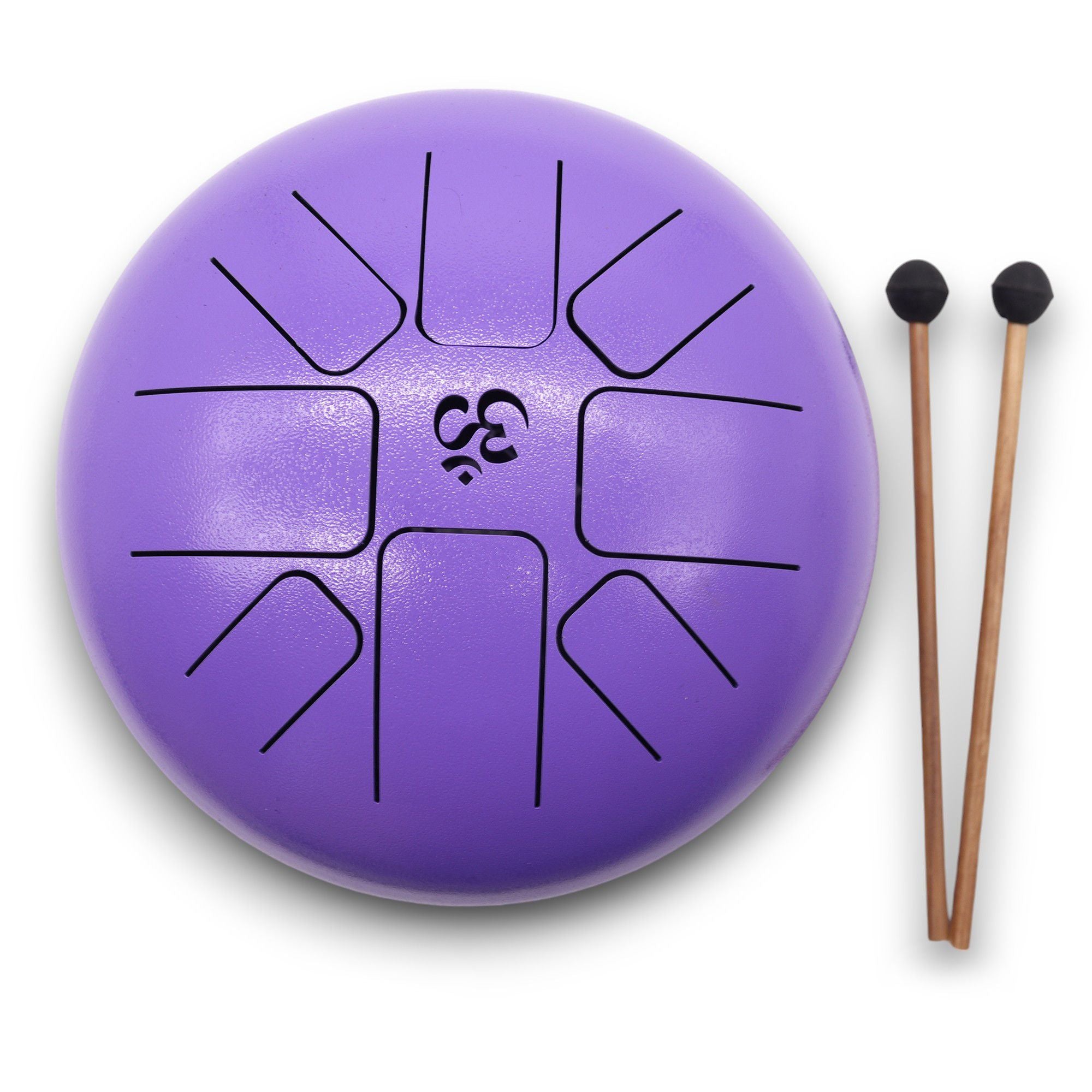 Hapi Tongue Drum 22×16 cm – Om Violet | Serene Sound
