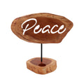 Handcrafted Candle Holder - Peace
