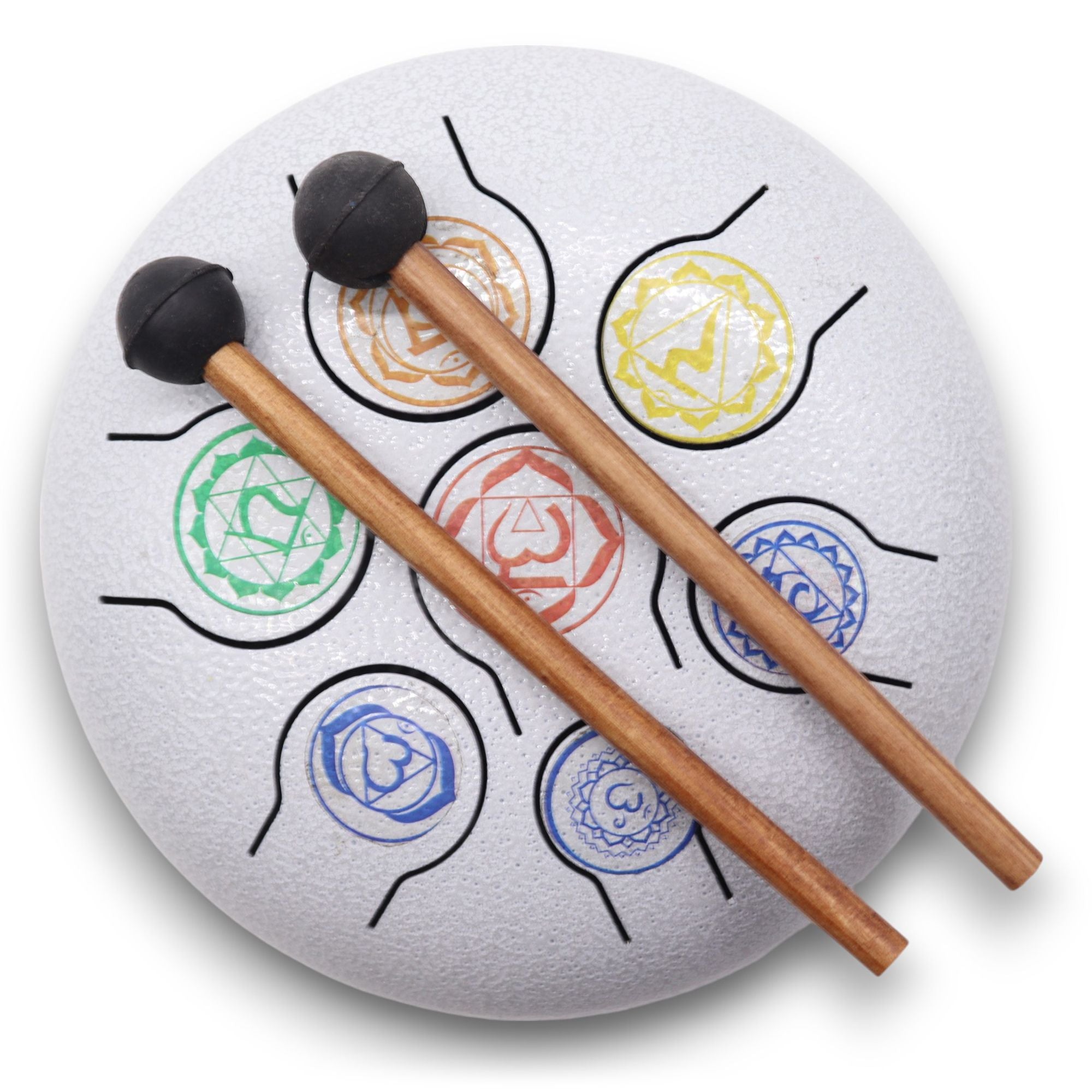 Hapi Tongue Drum 17×13 cm – Seven Chakra | Energy Balance