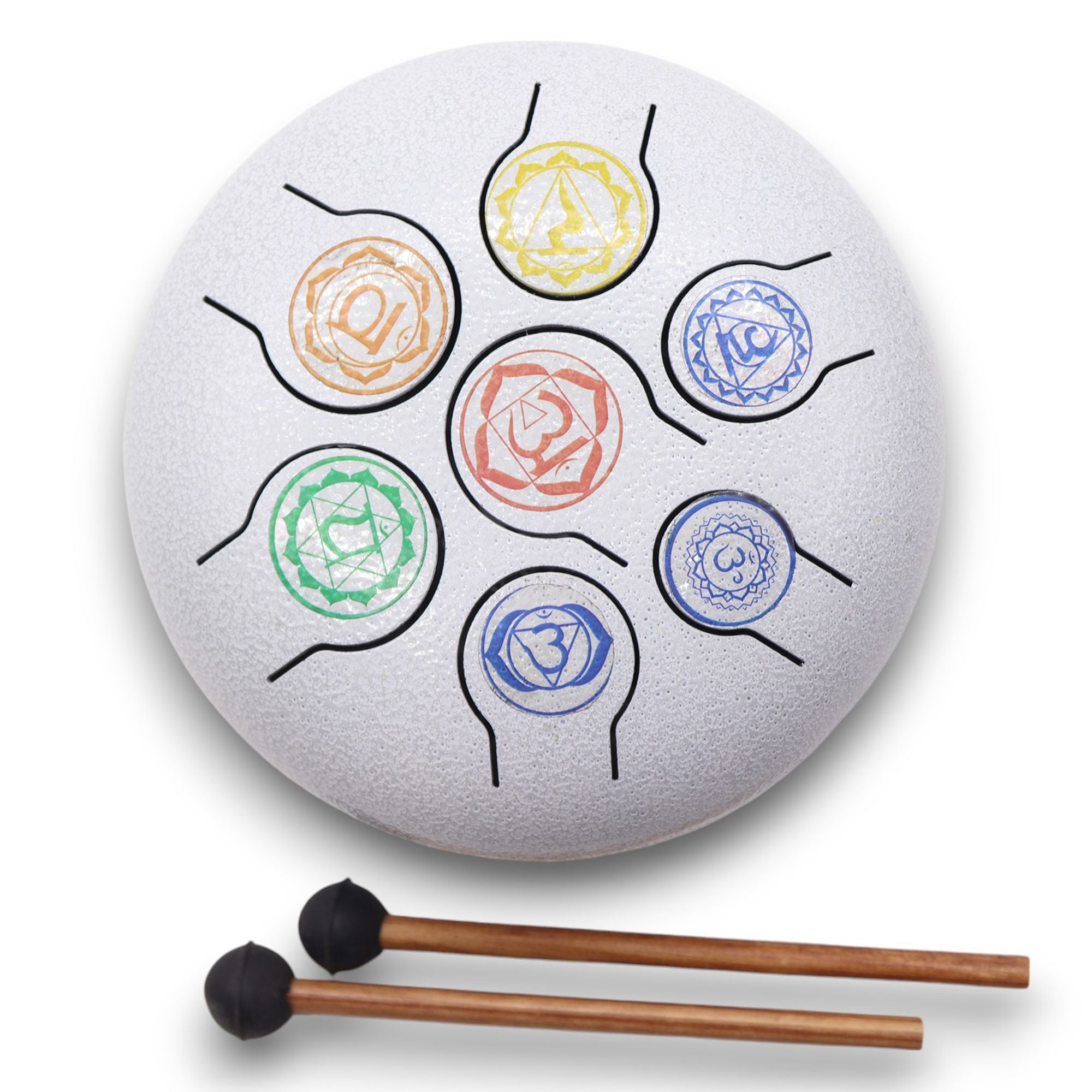 Hapi Tongue Drum 17×13 cm – Seven Chakra | Energy Balance