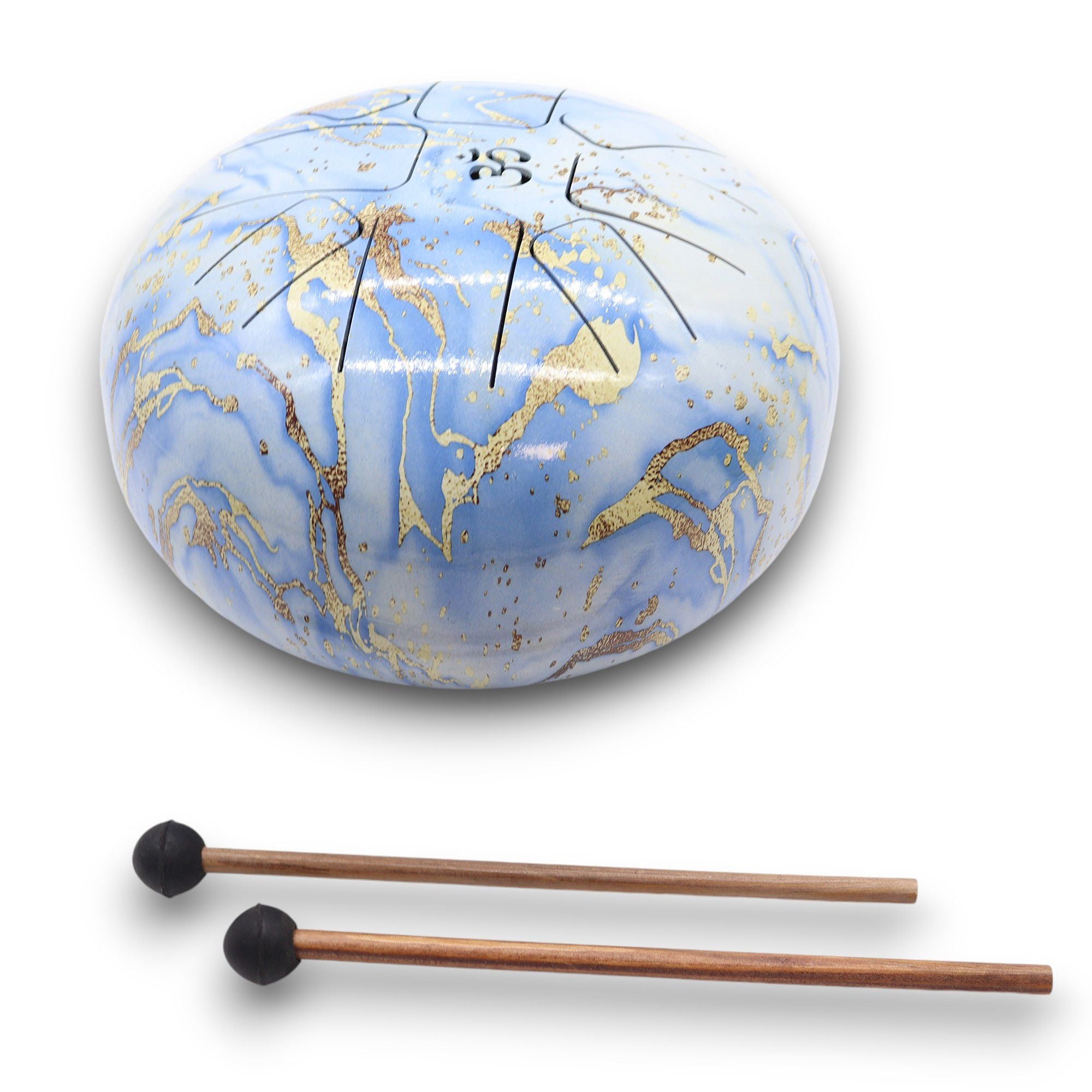 Hapi Tongue Drum 22×18 cm – Blue Sky | Deep Relaxation
